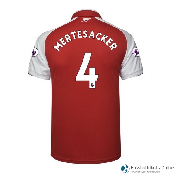 Arsenal Trikot Heim Mertesacker 2017-18 Fussballtrikots Günstig